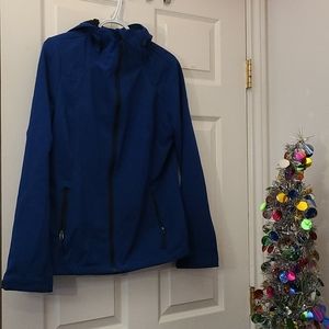 Thick rain jacket